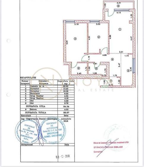 Apartament de vanzare cu 3 camere 4City Pipera, mobilat cu parcare - 14
