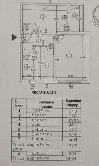 Apartament cu doua camere, Berceni, 62.000€ - 15