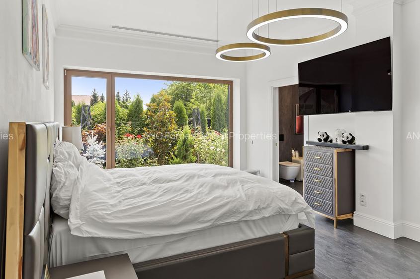 Vilă Nouă de Lux cu Piscină și Spa în Zona Selectă Snagov - 13