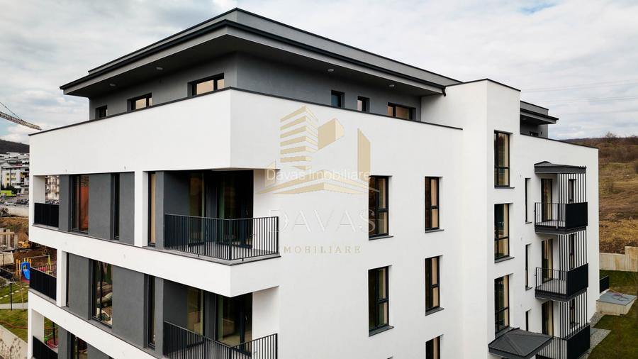 Apartament în bloc Nou de 1 camera + nisa - Parcare | Baciu - 13