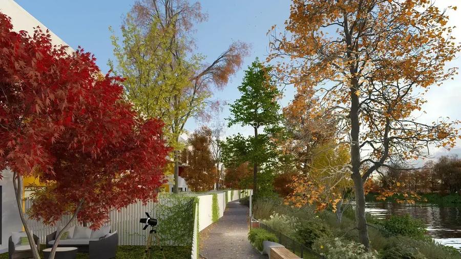 Apartament 2 Camere cu Gradina | Pompa de Caldura | Langa Lac - 3