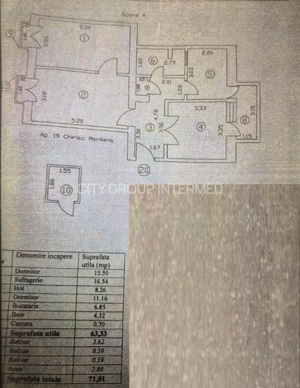 Piata Ovidiu-Comandamentul Marinei-apartament cu farmec aparte si vedere la mare - 20