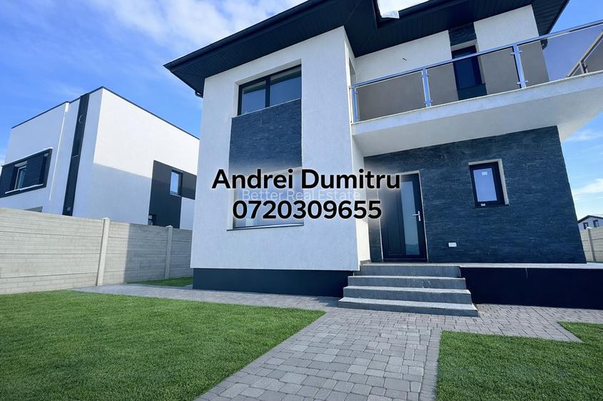Casă individuală 4 camere de vânzare în Berceni – teren 450 mp, finalizată, gaz - 4