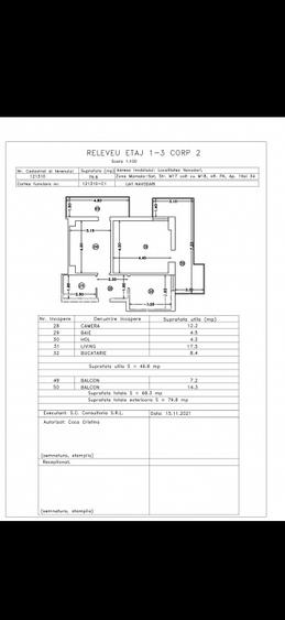 Apartament la MARE, decomandat cu bucatarie inchisa, luminos cu terasa Imensa - 7