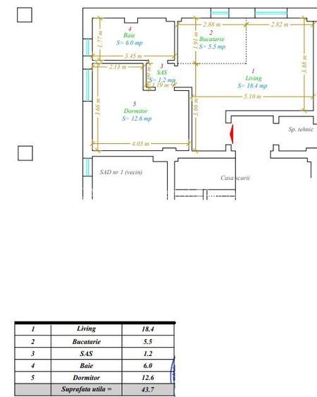 SX688 2 Camere - Sud Plaza - Disponibil Imediat - 11