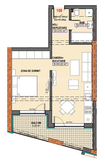 Studio Dublu Zona Cismea Lac Siutghiol - 1