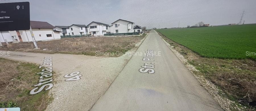 teren intravilan, 450 mp, Comuna Berceni, strada Plopilor - 2