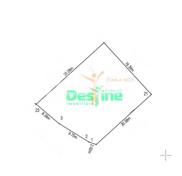 Miroslava - Gaureni,  teren 456 mp - 2