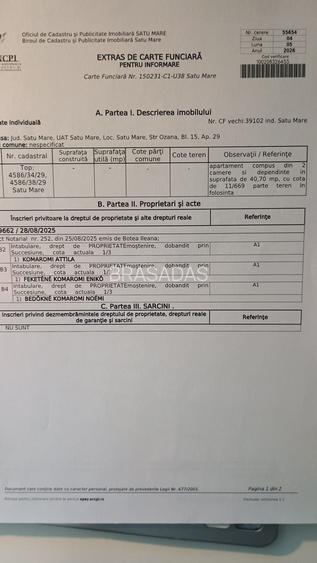BRASADAS vinde ap 2 cam etaj 2/4 Ozana Micro 15. - 6