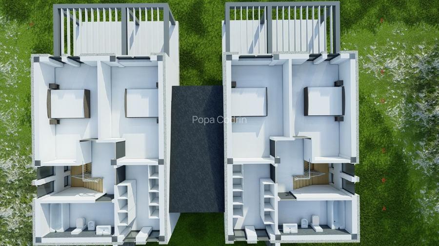 Unitate Duplex P+1E Horpaz, Miroslava — suprafata 112 mp, curte 330 mp - 3