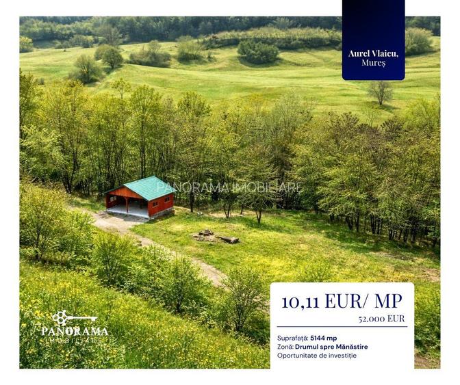 Teren 5.144 mp în Aurel Vlaicu, Sighișoara –excelent pt investiții - 2