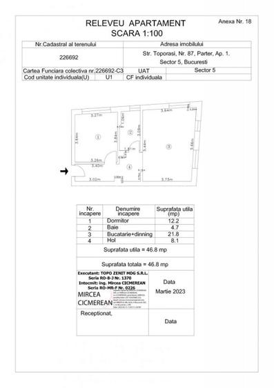 Apartament nou cu 2 camere, Giurgiului- Toporasi - 30