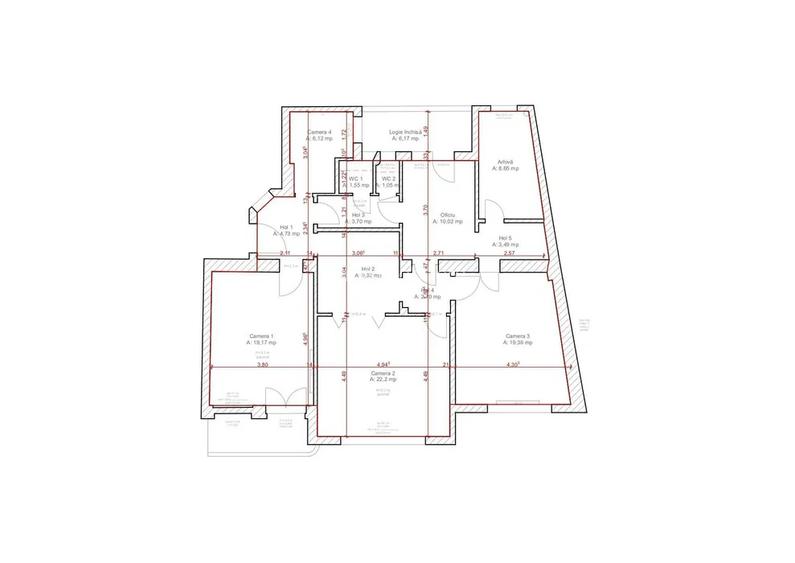 Apartament cu 4 camere,115mp, Zona Centru - 8