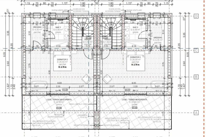 Duplex premium 300mp cu panoramă superbă asupra orașului – Cartier Europa - 6