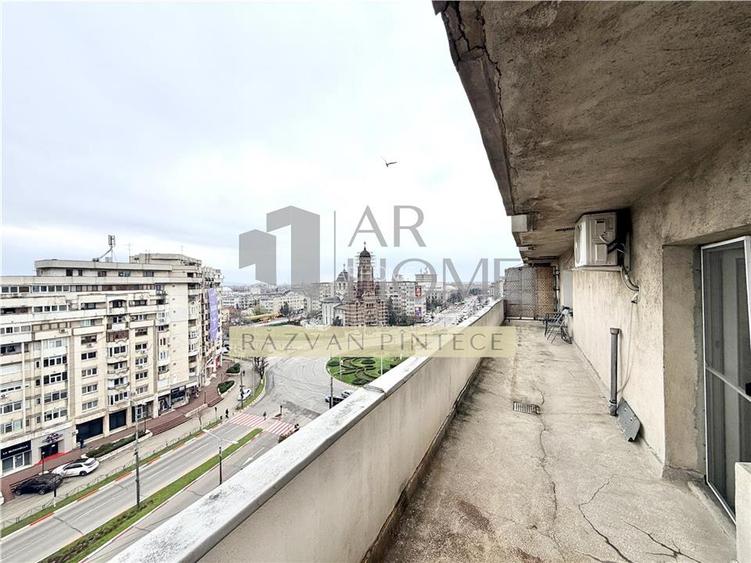 Garsoniera spatioasa cu terasa 20 mp, ultracentral Catedrala, Ploiesti - 12