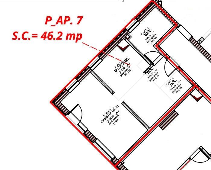 Apartamente de v&acirc;nzare, bloc nou Skyline Residence, T&acirc;rgu Mureș! - 9