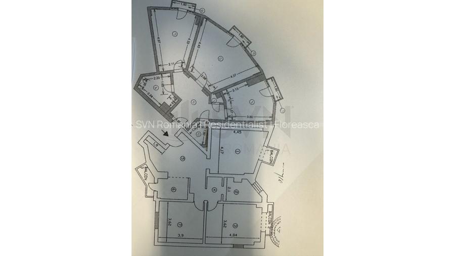 REA1022771 Apartament 6 camere l Rond Alba Iulia - 16