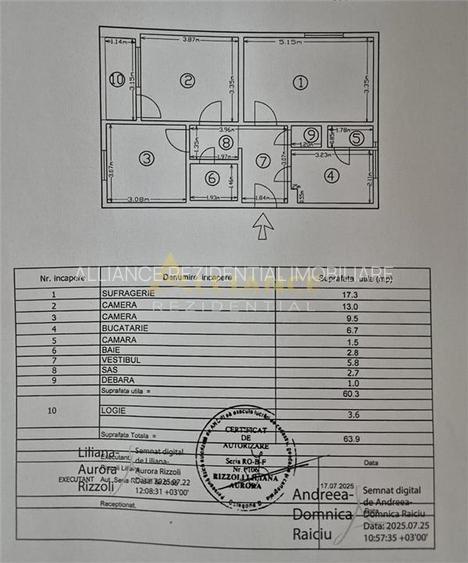 7 Minute Metrou Dristor - 3 Camere - Gata de mutat - 13