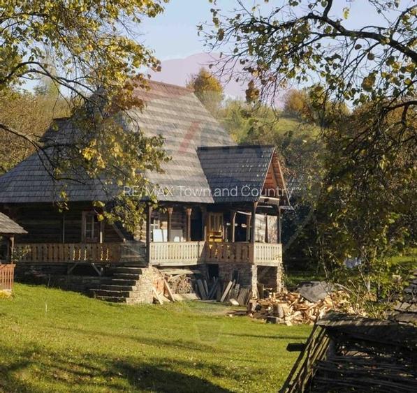 Vânzare ansamblu de 5 căsuțe tradiționale Maramureș/ Botiza - 2