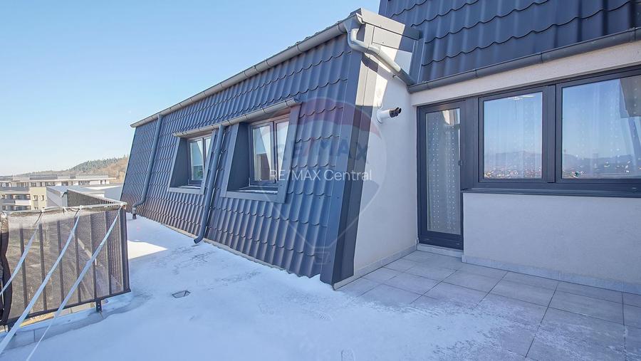 Apartament panoramic de închiriat în Râșnov– liniște, munți și apusuri - 16