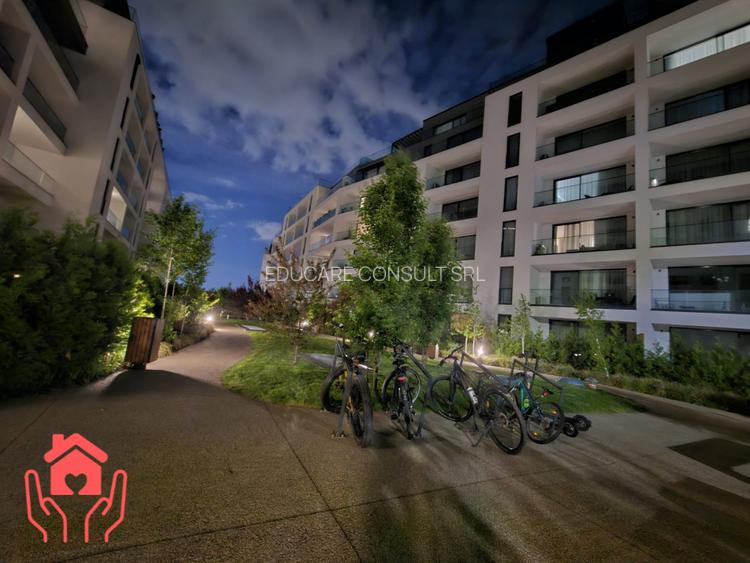 (Baneasa Shopping City-THE IVY)-3 camere mobilier ROVERE, orientare SUD, parcare - 3