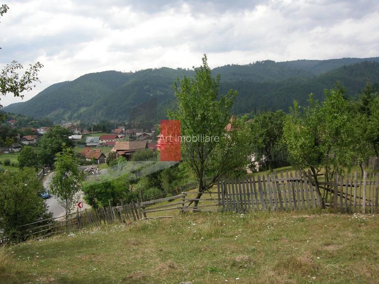 Teren intravilan 3214 mp  în Rucăr cu deschidere 56 m în DN73 - 5