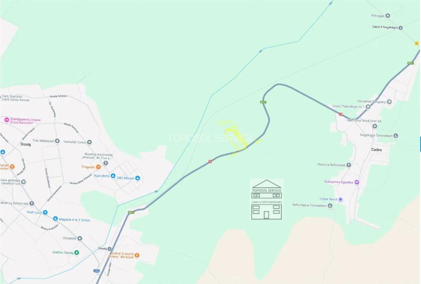 Teren agricol comasat- 5HA de vanzare- extravilan CADEA - 2