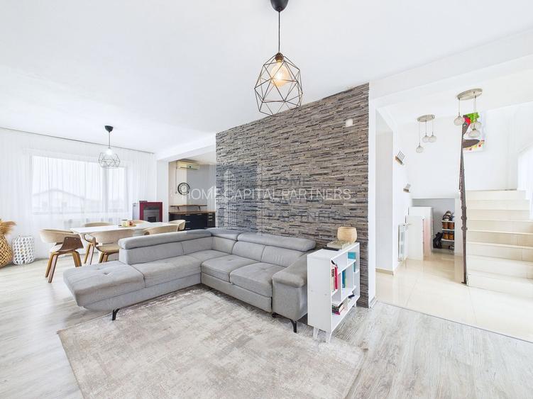 Casa de vânzare în Periș – 4 camere, teren 770 mp, piscină, garaj, apr - 7