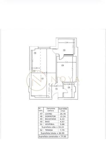 Apartament de 2 camere in zona Pipera OMV cu parcare - 2
