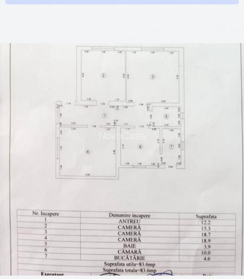 Casa de vanzare 3 camere,84 mp utili si teren 380mp zona Pod Ira Someseni - 8