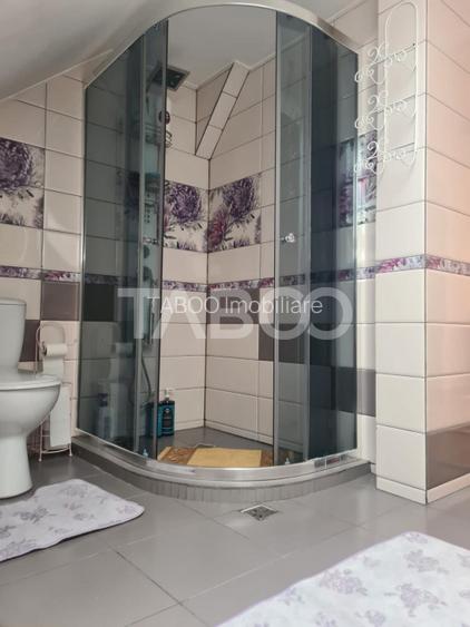 2 Case individuale moderne renovate 500 mp teren de vanzare Sibiu - 16