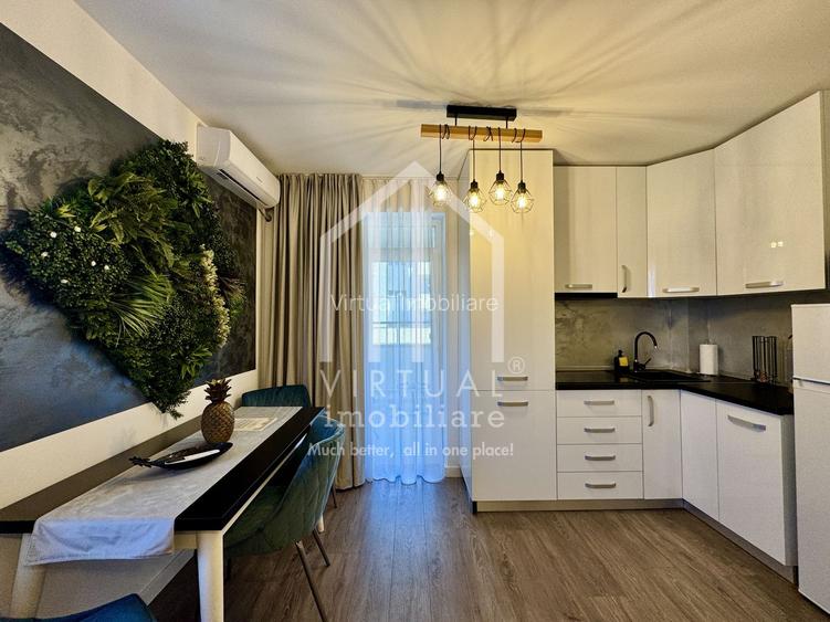 Apartament 2 camere, mobilat si utilat modern - 40,80 mp + balcon - 3