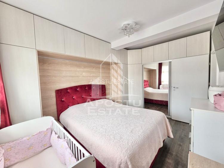 Penthouse cu 3 camere si 2 bai, mobilat si utilat in Giroc la asfalt. - 9