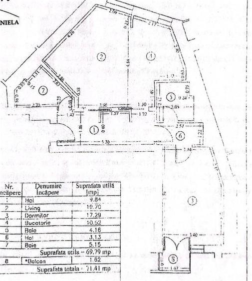 Vanzare apartament 70mp utili | Bd Ferdinand | bloc 2012 | stradal | etaj 3/10 | - 11