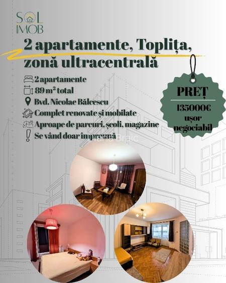 Doua apartamente in buricul targului Toplita - 4