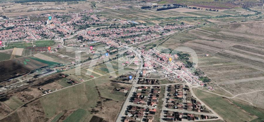 Teren de vanzare 629 mp cu autorizatie de constructie Cristian Sibiu - 5