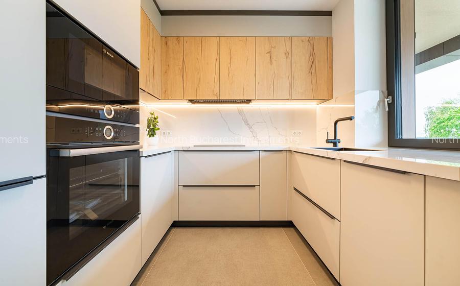 APARTAMENT 2 CAMERE - GRADINA 49MP - PIPERA - COMISION 0% - 12