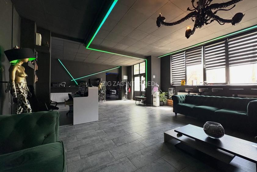 Faleza Nord, spatiu comercial din constructie 190 mp. , 5 camere, curte - 2