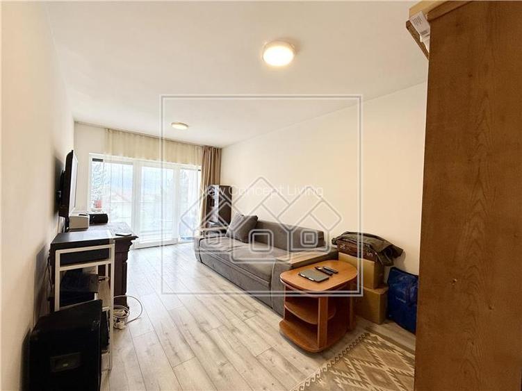 Garsoniera decomandata intabulata- 37,45 mpu+logie, mobilata(RV-63G-L) - 6