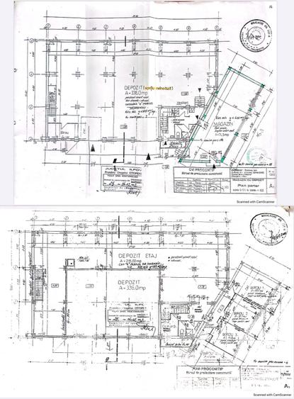 Spatiu comercial format din birouri si zona de productie/depozit