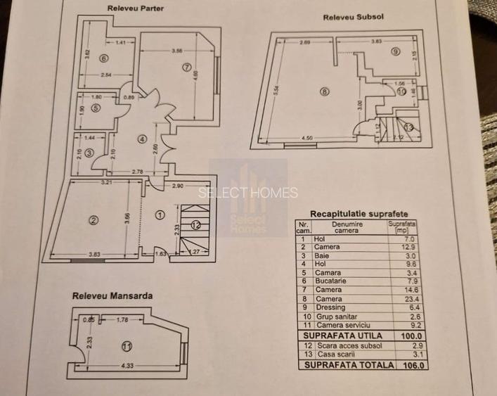 Apartament | 3 Camere |  Vanzare *Cismigiu* - 25
