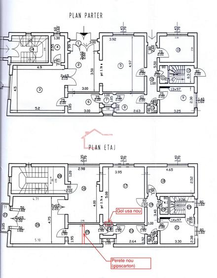 Inchiriere vila 12 camere S+P+1+M Cotroceni metrou ideal birouri - 1