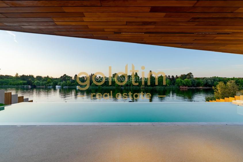 VILA UNICA/ 7 CAMERE CU VEDERE LA LAC/PISCINA INFINITY/DESIGN SPECTACULOS/SNAGOV - 17