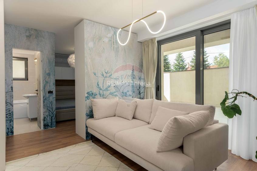 Apartament lux cu 2 camere si terasa generoasa 50 mp Pipera - 8