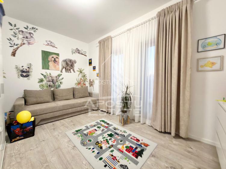 Apartament cu 3 camere mobilat, 70 mp utili, in Giroc la etajul 2. - 13