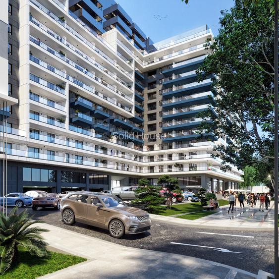 SOLID RESIDENCE SKYLINE MAMAIA - PISCINA,SPA, FITNESS -VEDERE FRONTALA MARE /LAC - 14