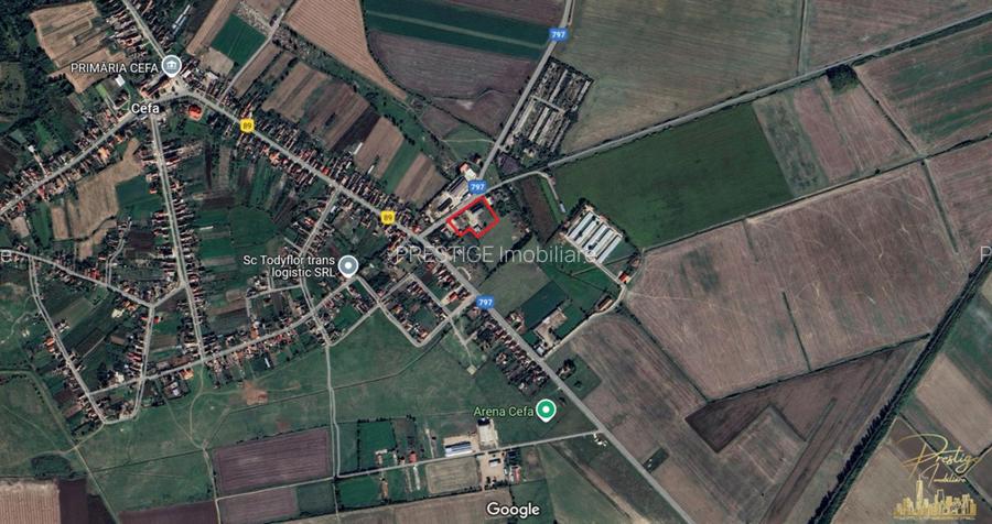 Hale industriale cu teren 6600 mp de vanzare in Com. Cefa - 5