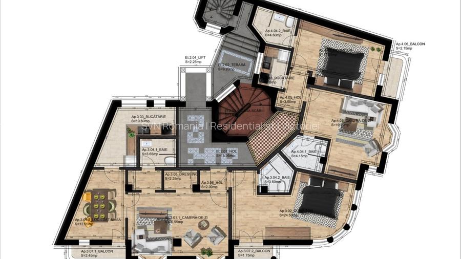 REC3001138 Cladire Subsol 2 Etaje si Mansarda 856 mp zona centrala Sector 2 Bucu - 7