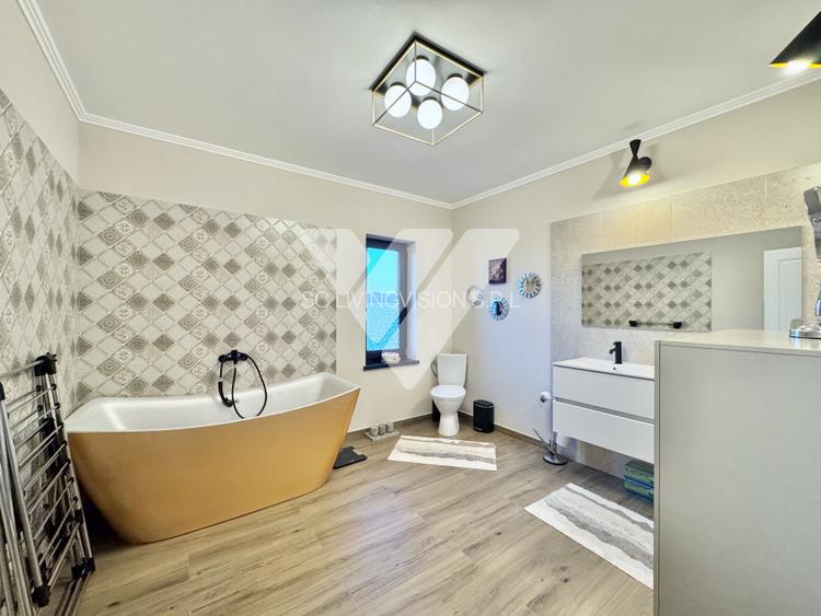 Casa individuala pe un nivel, teren 600 mp, priveliste, garaj - Tocile - 16