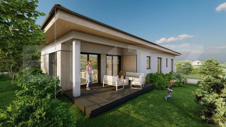 Vila moderna cu 3 dormitoare, terasa eleganta si garaj dublu - Chinteni - 2